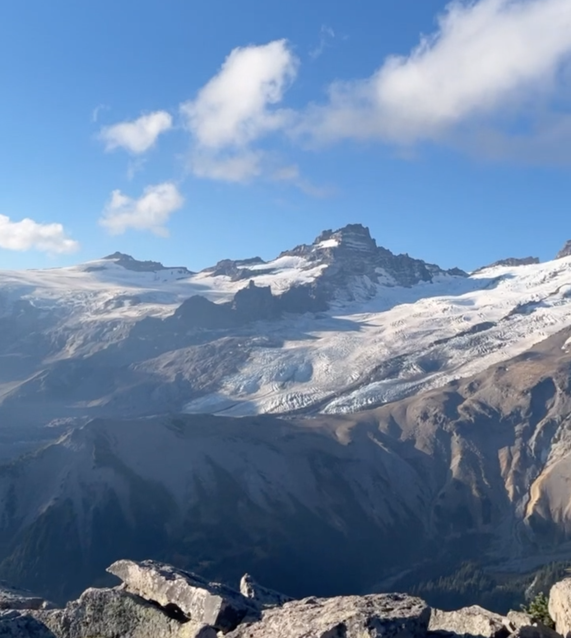 Burroughs Mountain, Sunrise Mt. Rainier