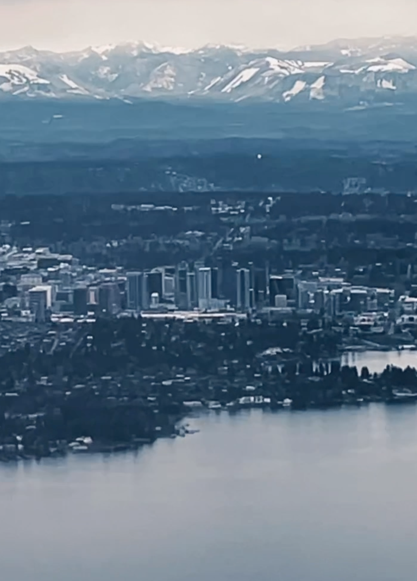 Flying With A View Over Bellevue Washington